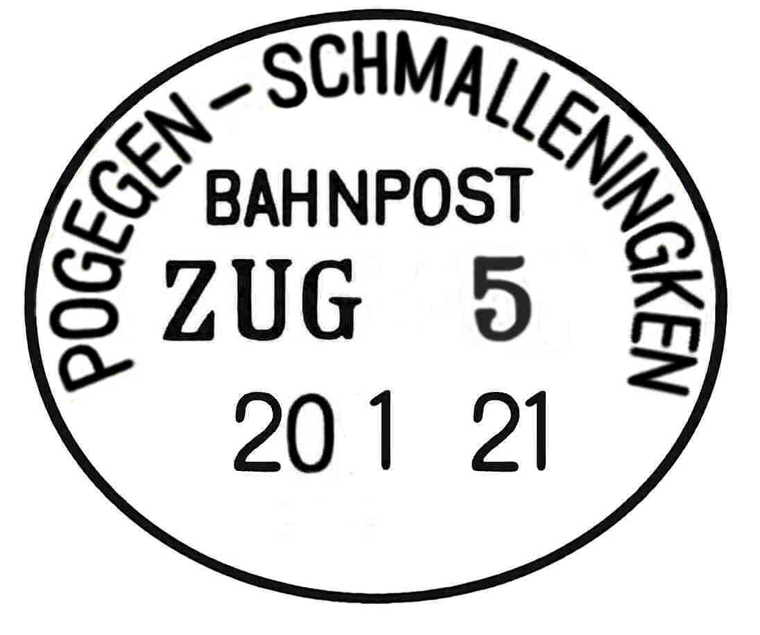 POGEGEN-SCHMALLENINGKEN BAHNPOST