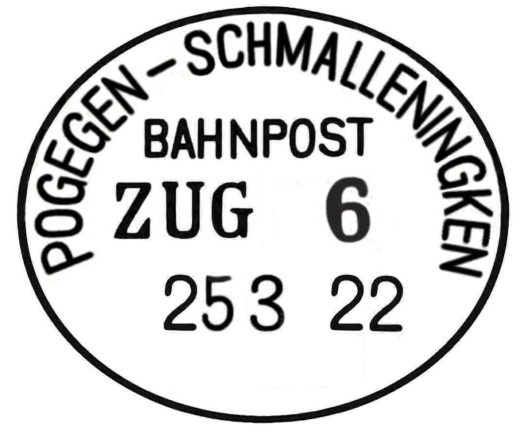 POGEGEN-SCHMALLENINGKEN BAHNPOST