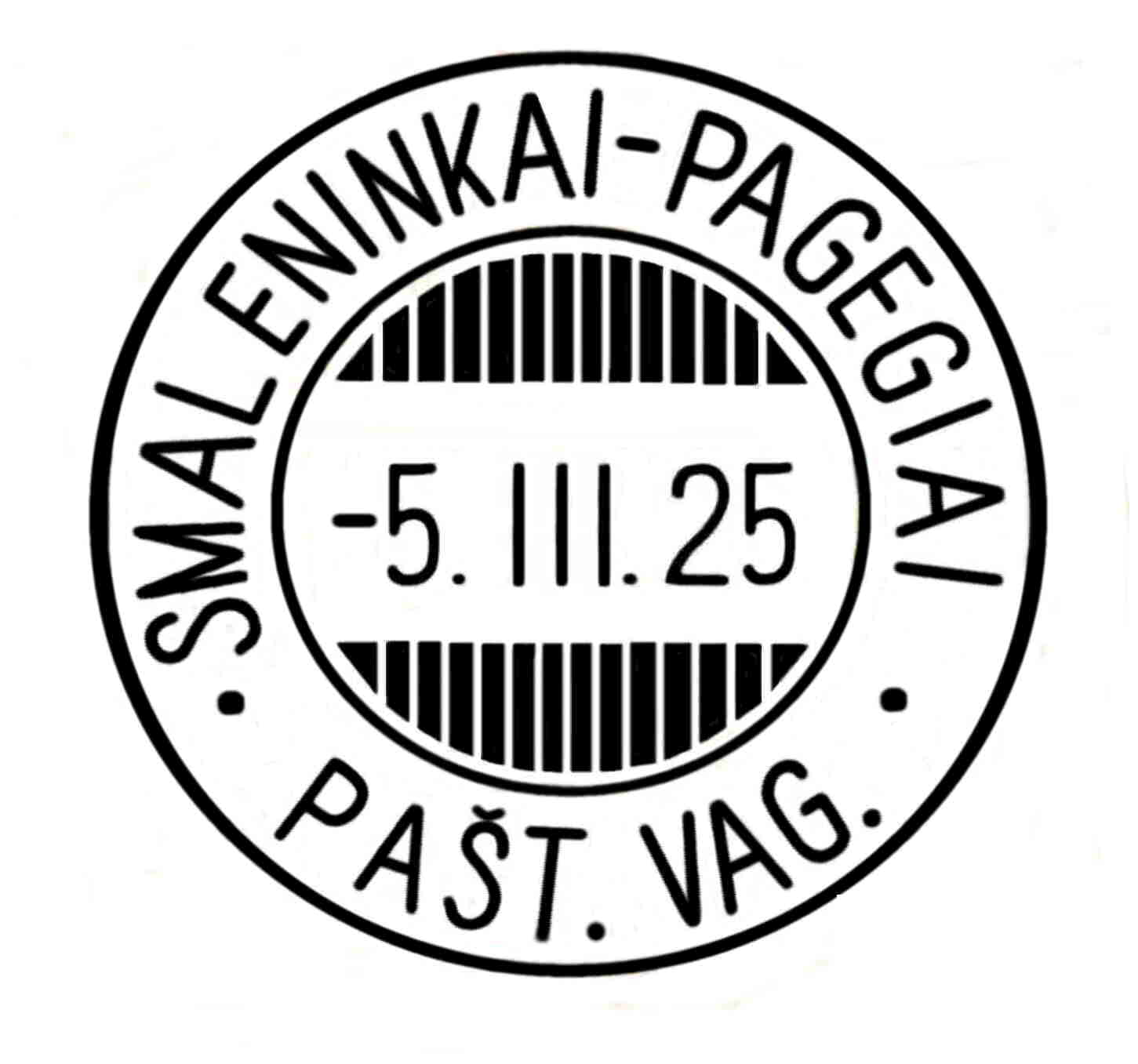SMALENINKAI-PAGEGIAI